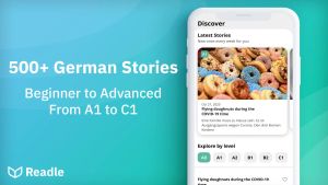 Readle App - 500+ German Stories for Beginners to Advanced